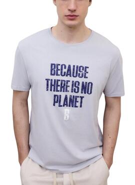 T-shirt Ecoalf Min gris pour homme