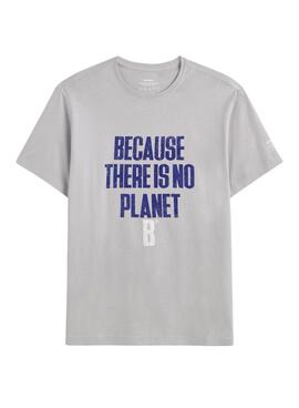 T-shirt Ecoalf Min gris pour homme