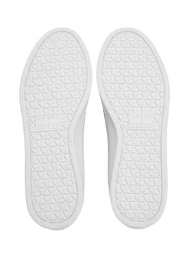 Chaussures Tommy Jeans Greenwich texture mixte gris pour homme