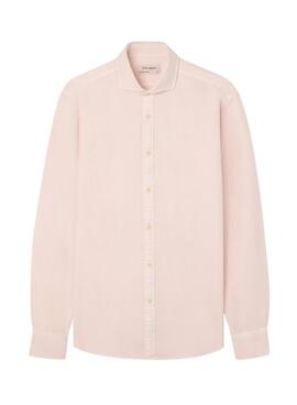 Chemise Silbon Sport corail pour homme