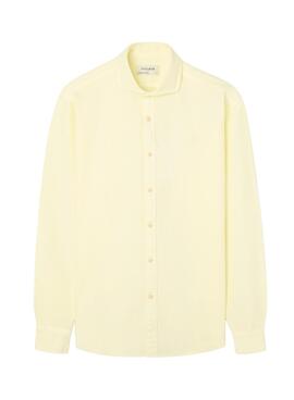 Chemise Silbon Sport jaune pour homme