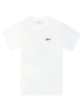 T-shirt Silbon Saint Tropez blanc pour homme