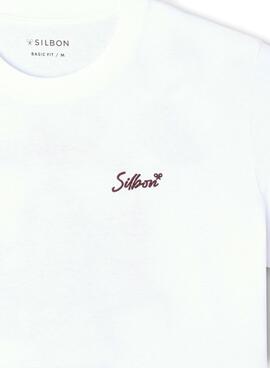 T-shirt Silbon Saint Tropez blanc pour homme