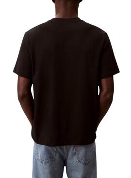 T-shirt Calvin Klein Jeans March noir pour homme