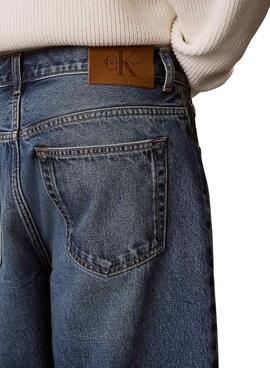 Bermudes en jean Calvin Klein des années 90 pour homme.