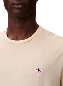 Maillot Calvin Klein Jeans 30S jaune pour homme