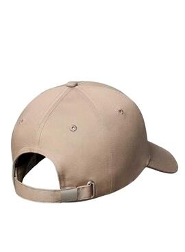 Casquette Calvin Klein Jeans Monogramme brodé beige pour femme