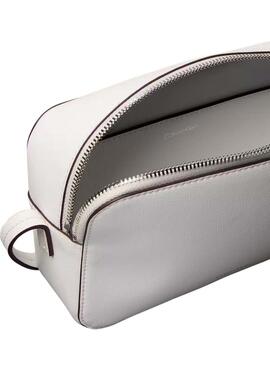 Sac à main Calvin Klein Jeans Foil Logo blanc pour femme