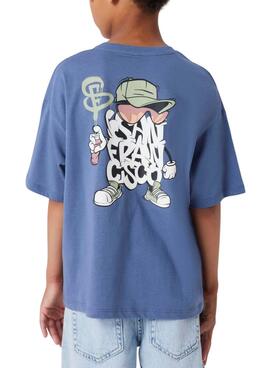 T-shirt Name It San Francisco bleue pour garçon