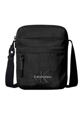Sacoche Calvin Klein Jeans Bold Reporter noir pour homme