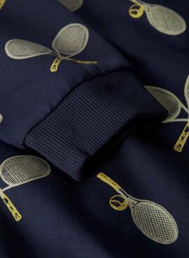 Veste Name It raquettes de tennis bleues marine pour garçon