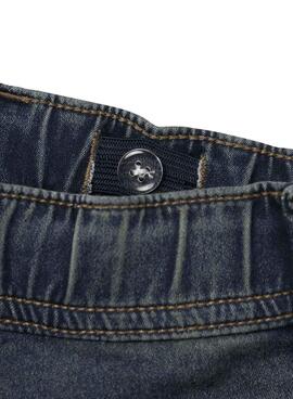 Pantalon bleu marine Name It pour garçon