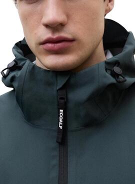 Veste Ecoalf Bald verte pour homme