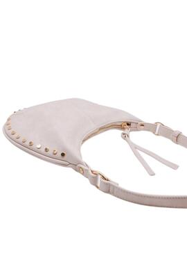 Sac Mayoral clouté doré beige pour fille