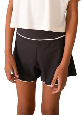 Ensemble sportif beige et noir pour fille de la marque Mayoral.