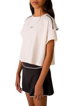 Ensemble sportif beige et noir pour fille de la marque Mayoral.