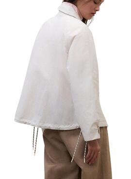 Veste Ecoalf Major beige pour femme