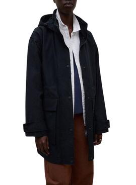 Veste Ecoalf Cova marine pour femme