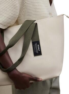 Sac à main Ecoalf Areny Medium beige pour femme