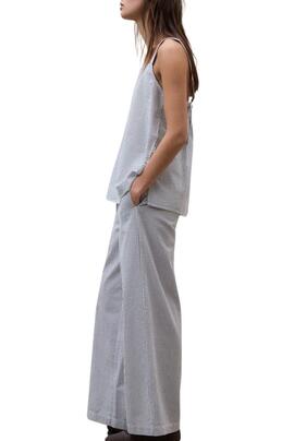 Haut ecoalf aria à rayures pour femme