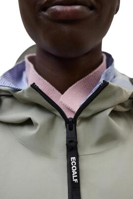 Imperméable Ecoalf Neve vert pour femme