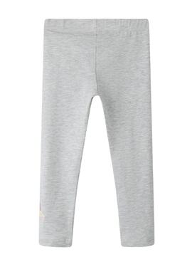 Leggings Name It Bilona arc-en-ciel gris clair pour fille