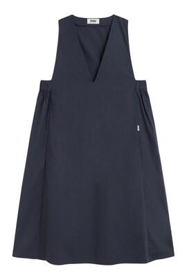 Robe Ecoalf Francesca bleu marine pour femme