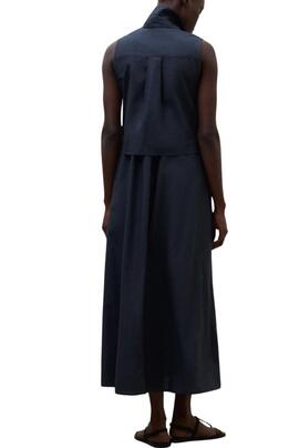 Robe Ecoalf Chiara marine pour femme