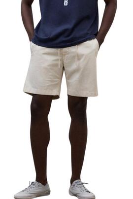 Shorts Ecoalf Ethic beige pour homme