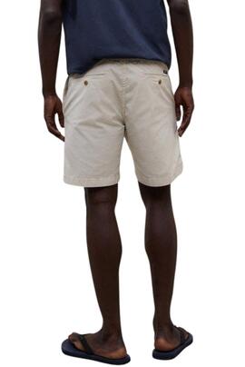 Shorts Ecoalf Ethic beige pour homme
