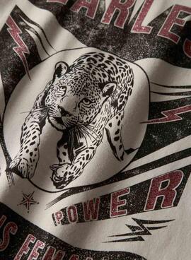 Maillot Name It beige fearless pour fille