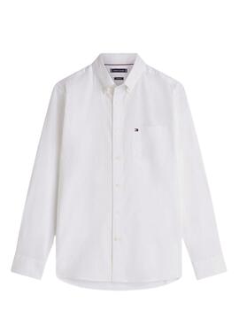 Chemise Tommy Hilfiger Light Oxford blanc pour homme