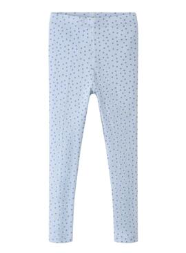 Leggings Name It pois bleus pour fille