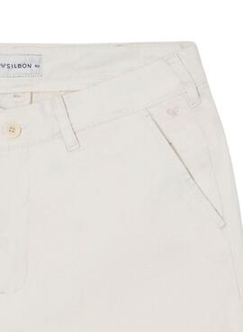 Pantalon chino en piedra para hombre de Silbon