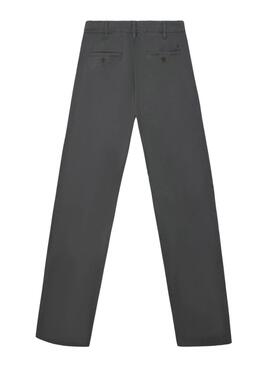 Pantalon chino vert Silbon pour homme