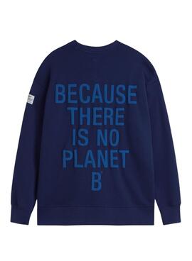 Sweat-shirt Ecoalf Storm bleu pour femme