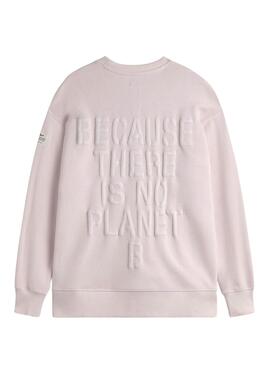 Sweatshirt Ecoalf Storm rose pour femme