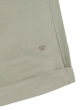 Bermudes Silbon classique vert pour homme