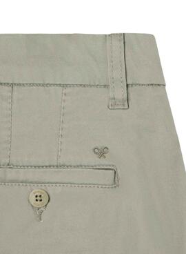 Bermudes Silbon classique vert pour homme