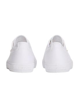 Chaussures Tommy Hilfiger Foxing blanches pour femmes