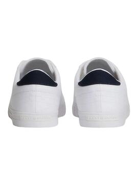 Sneakers Tommy Hilfiger Vulc blanc pour homme