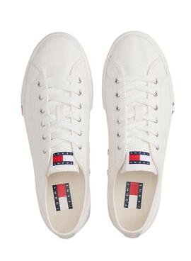 Chaussures Tommy Jeans Archive Y2K blanches pour femmes