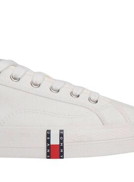 Chaussures Tommy Jeans Archive Y2K blanches pour femmes