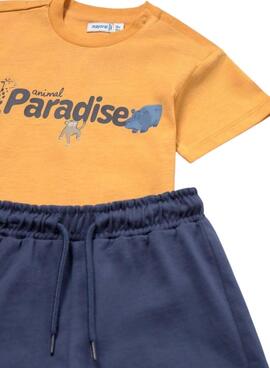 Ensemble Mayoral trois pièces safari pour bébé