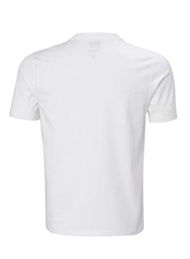 T-shirt Helly Hansen Hudson blanc pour homme