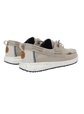 Mocassins Walkin Pitas Byron beige pour homme