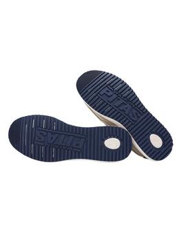 Mocassins Walkin Pitas Byron beige pour homme