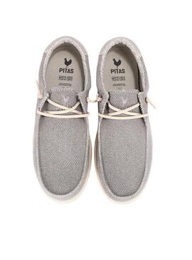 Chaussures Walkin Pitas Kilda gris pour hommes