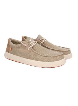 Chaussures Walkin Pitas Kilda beige pour hommes