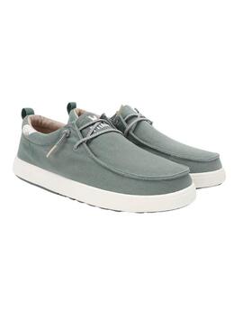 Chaussures Wallabi Pitas Walkin turquoise Biarritz pour homme